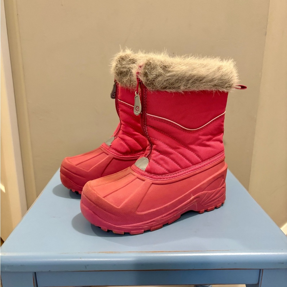 Cozy Pink Winter Boots for Kids